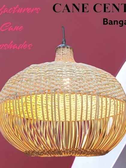 This image highlights the detail in the weave of our lampshades. The combination of different weaving techniques in a single piece adds texture and visual interest, making each lamp a unique handcrafted item.