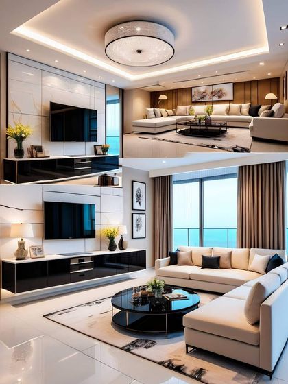 Bengaluru Interiors - Space-Saving Furniture Solutions Living Room & Entertainment Units photo 21