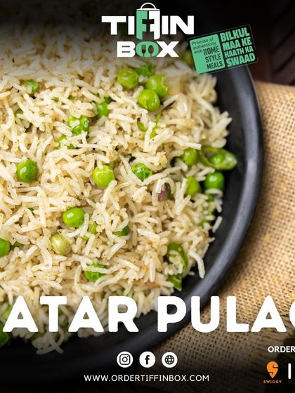 As our friend Mr. Nags from RCB would say, "NO VARRRR, ONLY PEAS!" Our Matar Pulao is a simple, flavorful rice dish that's a perfect example of comfort food. Order now!