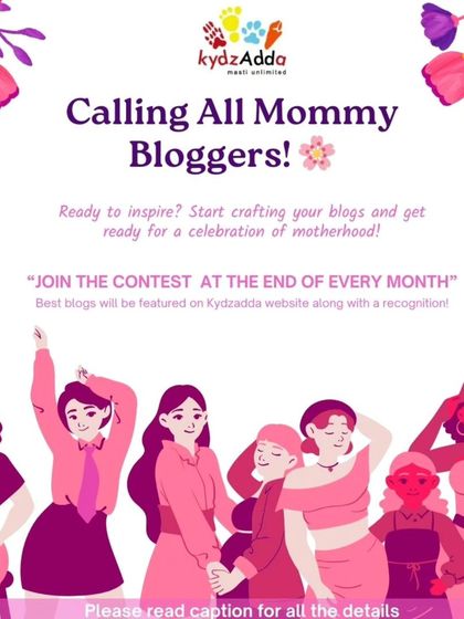 Calling all mommy bloggers! We want to hear your story. Join our monthly contest for a chance to be featured on our website and celebrate your motherhood journey.