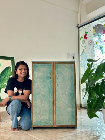 Rimjhim - Furniture Upcycling & Restoration Cupboard & Almirah Transformations photo 5