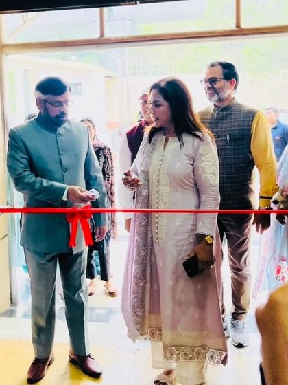 The inaugural ribbon-cutting ceremony for the Begum Hazrat Mahal Girls’ Hostel Annual Sports Meet. We provide complete event management for smaller, community-focused sports days as well.