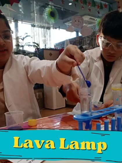 Creating a lava lamp is one of our most popular experiments. It's a mesmerizing way to see science in action, and kids love watching the colorful bubbles float up and down.