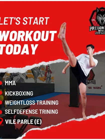 Let's start your workout today. We offer MMA, kickboxing, weight loss training, and self-defense at our Vile Parle location.