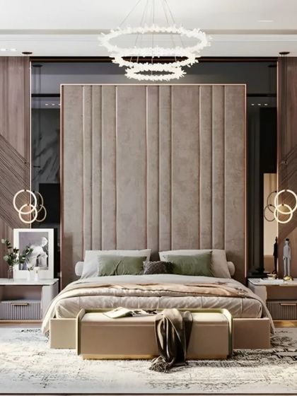 Dreaming in Colors & Textures - Modular Interiors & Room Renovation Serene Master Bedrooms photo 3