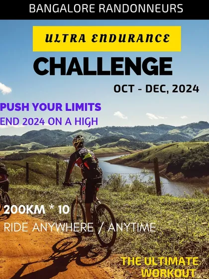Ready to push your limits? Our Ultra Endurance Challenge is designed for riders who want to end the year on a high. This virtual event challenges you to complete ten 200km rides over three months, anytime and anywhere.