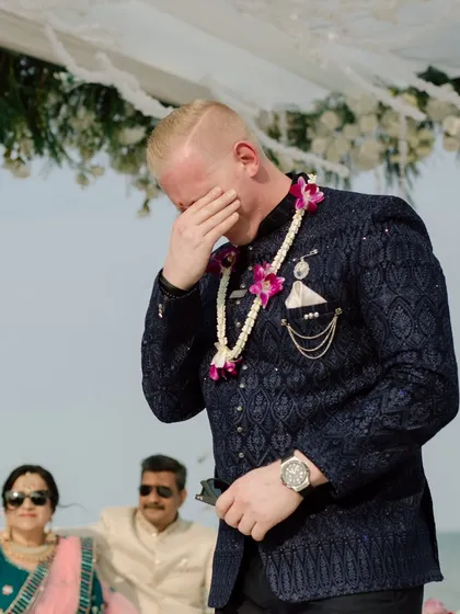 As she walked towards him, his composure broke, and a lifetime of waiting spilled out in a single, silent tear. I live to capture these unscripted, honest moments that tell the real story of a wedding day.