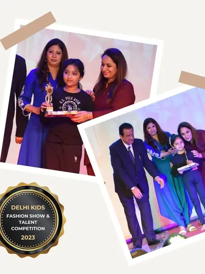 More smiles and celebrations on stage. Whether walking solo or with family, every participant is honored with a trophy and gifts to acknowledge their wonderful performance.