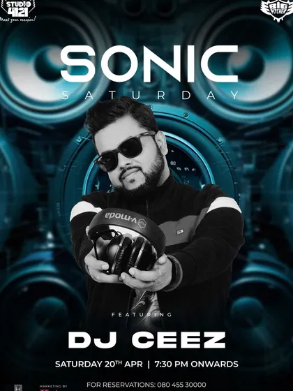 "Sonic Saturday" clubbing experience at Big Pitcher Sarjapur, a classy party with an amazing dance floor.
