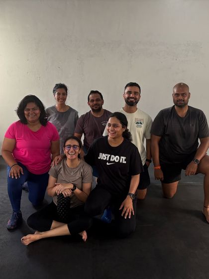 Another great shot of our members. We have people from all walks of life and fitness levels, all united by a common goal of self improvement.