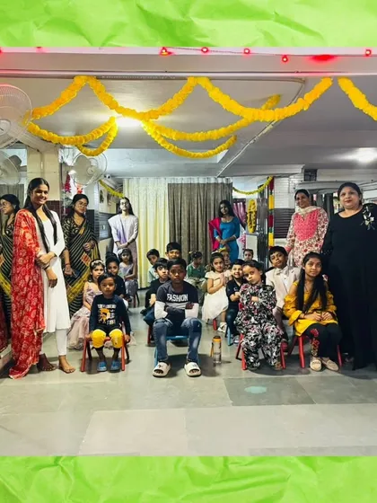 A group photo from our Diwali party. It was a day full of light, laughter, and togetherness with my students and fellow teachers.