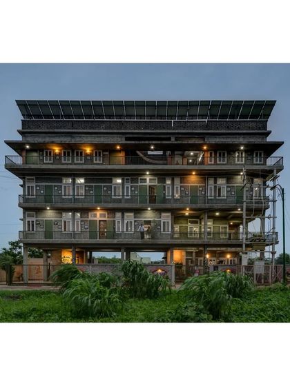 A duplicate of image 83, showing the full exterior of the ASA Office.