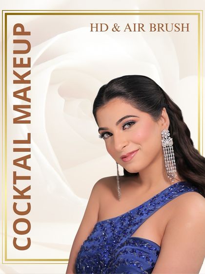 Looking for the perfect cocktail makeup? I specialize in creating glamorous and sophisticated looks for your evening events, available in both HD and Airbrush.