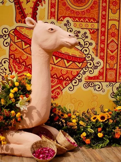 Wedding Decor Company - Wedding Event Design & Decor Radiant Haldi & Mehendi Celebrations photo 29