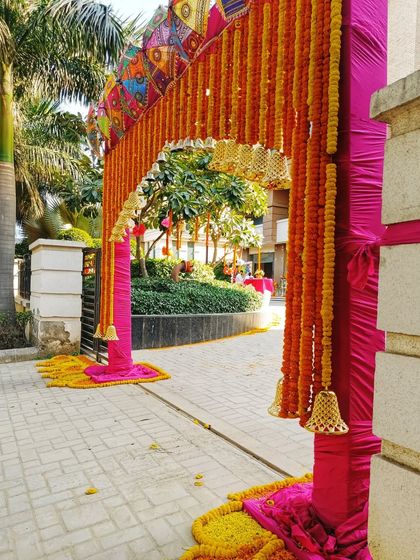 Party Solutions Rekha - Wedding Decor Vibrant Haldi & Mehendi Ceremonies photo 50