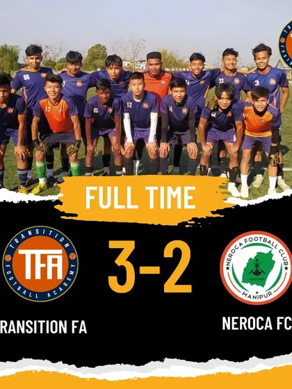 A hard-fought victory in a friendly match against I-League side Neroca FC. Competing against professional clubs is a key part of our development strategy, preparing our players for the highest levels of Indian football.