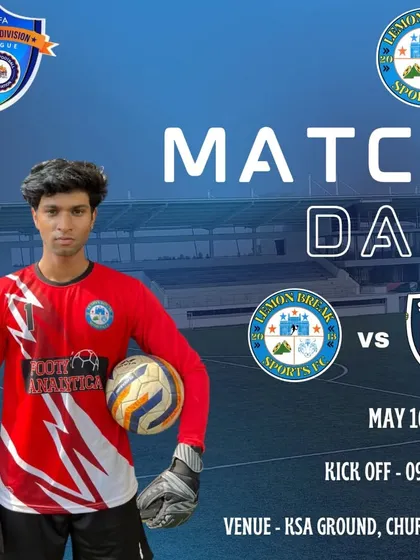 Matchday against The Soccer Academy. Another opportunity to perform.