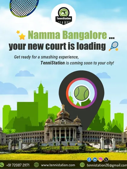 Big news for Bangalore! We are excited to announce that a brand-new TenniStation court is coming soon to your city, ready for a new generation of champions.