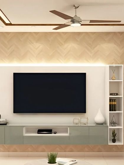 Dreaming in Colors & Textures - Modular Interiors & Room Renovation Living Rooms & Entertainment Centers photo 7