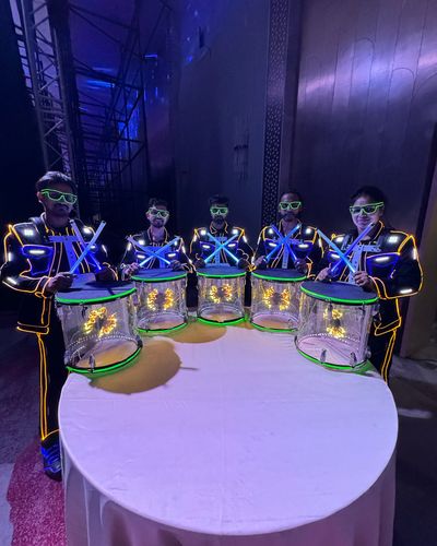 LED Drummers Show
