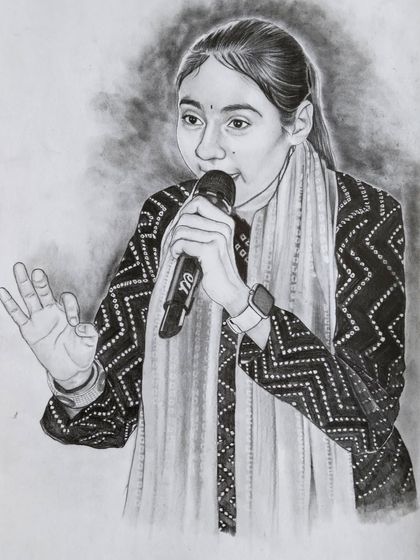 Graphite & Charcoal Portraits photo 25