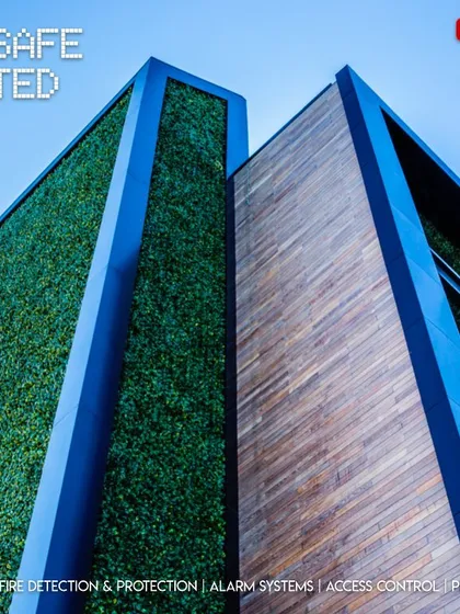 This modern home with its unique architectural elements requires a customized security approach. We specialize in designing systems for luxury and high-end residences that protect the property without compromising its design.