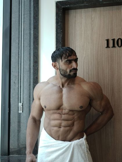 Another relaxed pose.