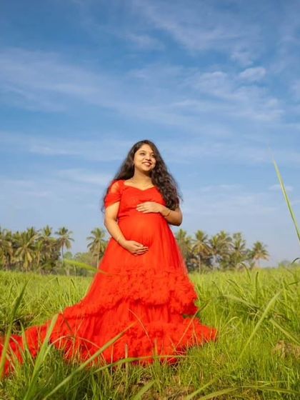 Dee Yashaswini - Occasion Wear Rentals Maternity Photoshoot Outfits photo 87