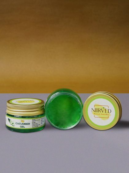 My Natural Cucumber Gel is like nature's toner in a jar. It helps balance skin pH, hydrates, soothes acne, and reduces puffiness, making it perfect for all skin types.
