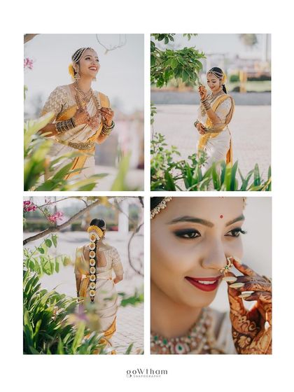 Shwetha Mahadev - Bridal Makeup Artistry Traditional South Indian Muhurtham Looks photo 8
