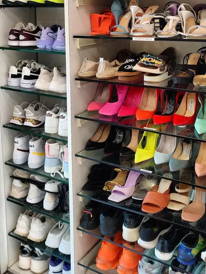 A well-organized shoe closet is a game-changer. We arrange footwear to be both visually stunning and practical, using techniques like color-coordination and proper shelving to protect your collection and make finding the perfect pair effortless.