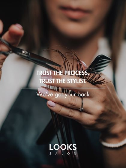 Trust the process, and trust your stylist. We have the training and experience to know what will work for your hair. We've always got your back when it comes to achieving a look you'll love.