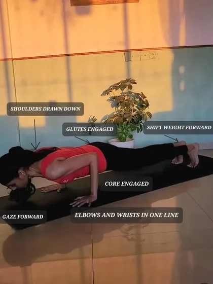 Proper form is everything. This is a breakdown of the Chaturanga Dandasana, or low plank, showing how to engage your core, align your body, and protect your shoulders. I focus on precise alignment in all my classes to help you move safely and effectively.