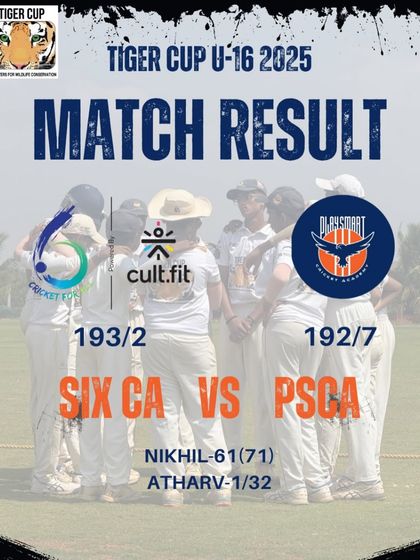 Playsmart Cricket Academy - Cricket Coaching for Kids & Teens Tournament Dominance & Match Highlights photo 10