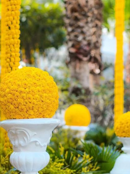 Vibrant Haldi & Mehendi Celebrations photo 89