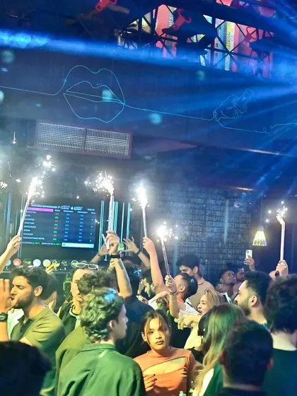 The energy at Tipsy Bull on a Tuesday night is always electric. Sparklers, a packed house, and non-stop beats make it a night to remember.