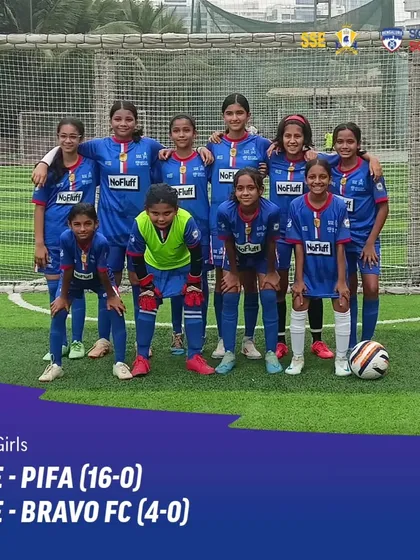 Dominance on the field. A look at the incredible results from our U14 girls team in the SFL Tournament, showcasing their offensive power and teamwork with decisive victories.