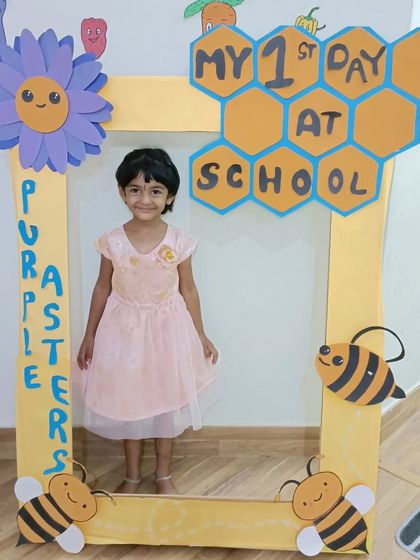 Purple Asters - Preschool & Daycare Making Memories: Special School Days photo 39