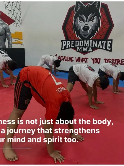Fitness is not just about the body; it's a journey that strengthens your mind and spirit. Our kids' classes include stretching to build good habits for a lifetime of health.