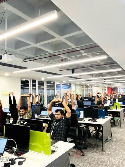 Sreya Bhar - Corporate Yoga Programs Desk & Chair Yoga: Wellness Without Leaving Your Seat photo 32