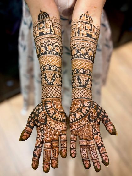 Mitali - Bridal Mehendi Full Bridal Mehendi (Hands) photo 84