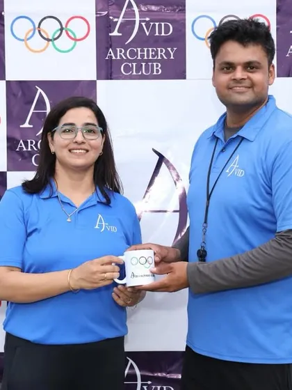 We are incredibly proud of our coaching staff's achievements. Here, Coach Ankit Yadav is recognized for being selected for the World Archery Level-1 Coaches Seminar in Switzerland, a testament to the high level of expertise we bring to our athletes.