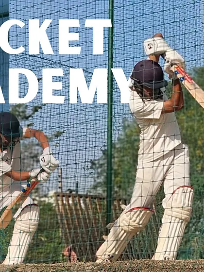 This collage captures the focus and determination of our young batsmen during a net session. We are now accepting new admissions for all our programs.