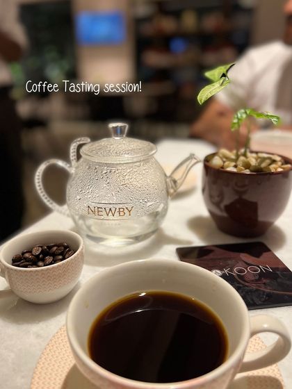 For coffee lovers, our Kokoon lounge offers a special coffee tasting session. Explore different beans and brewing methods with our expert baristas.