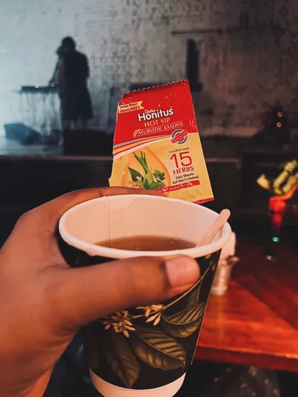 The reality of live gigs: sometimes you just need a hot cup of "kadha" to get through the show. This is an honest, behind-the-scenes look at the unglamorous side of performing.