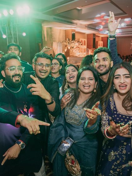 Electrifying Sangeet & Reception Nights photo 17