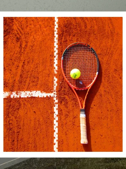 The perfect combination for a great game: a well-strung racket, a fresh ball, and a professionally prepared clay court. This is the experience we provide every day for those looking to book a tennis slot.