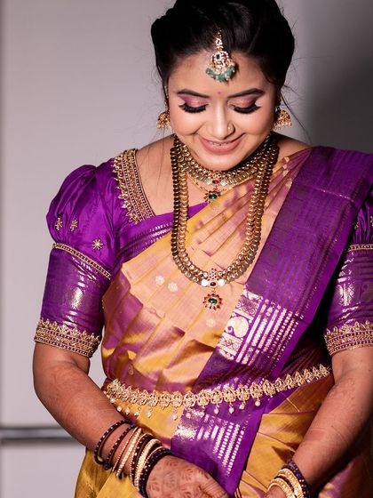 A duplicate of 218, a close-up of Varshini's beautiful smile.