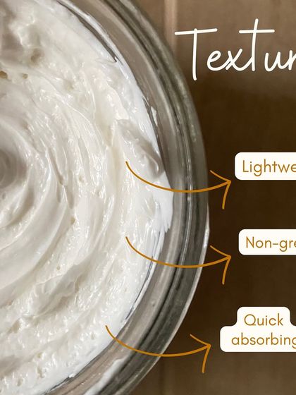 The texture of our Body Soufflé is lightweight, non-greasy, and quick-absorbing, making it perfect for every weather and skin type.