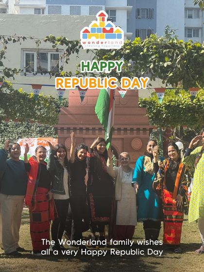The entire Wonderland family, our dedicated staff, wishes everyone a very Happy Republic Day. We stand together with pride, celebrating the unity and spirit of our nation.